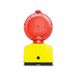 Dubbele knipperwiel: led-straatverlichting met rood licht