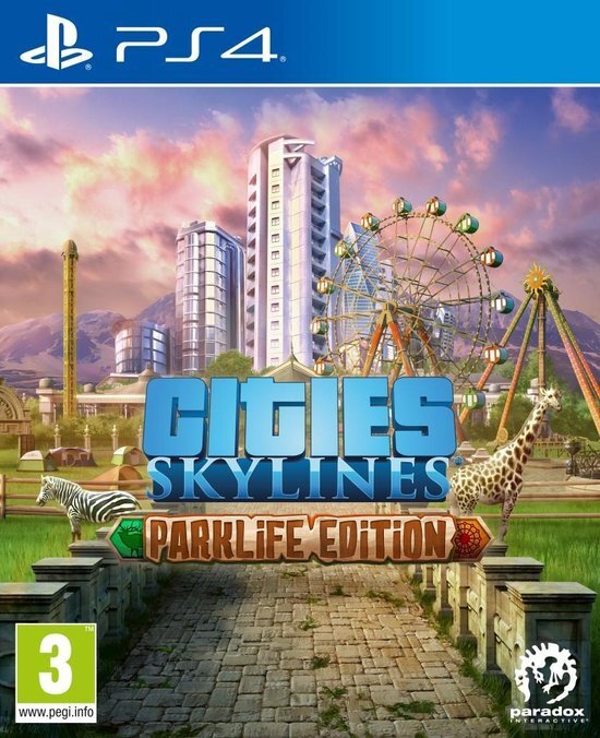 Koch Distribution Cities Skylines Parklife Edition PS4 Game PlayStation 4