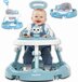 Twinky® Loopstoel Baby - Inklapbare Loopwagen met 3-delige speelset - Babywalker & Loopstoeltje inclusief Voetenmat en Steel