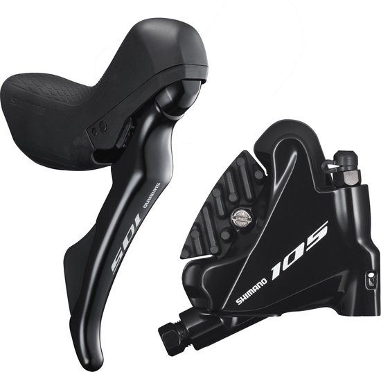 Shimano 105 ST-R7025/BR-R7070 Disc Brake Set - Rear Right - Black