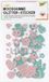 Folia Foam Rubber Glitter Stickers Eenhoorn Zelfklevend 37 Stuks Groen/Roze