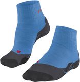 FALKE Heren Wandelsokken TK2 Explore Short M Sso wol functioneel materiaal anti-blaar dik 1 paar, Blauw Blue Note 6545, 44-45