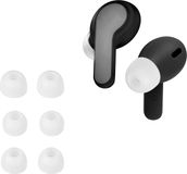 kwmobile 6x cover voor in-ear oortjes geschikt voor JBL Wave Beam / Beam 2 / Wave 200TWS - Vervangende oordopjes van siliconen in wit - 3 maten