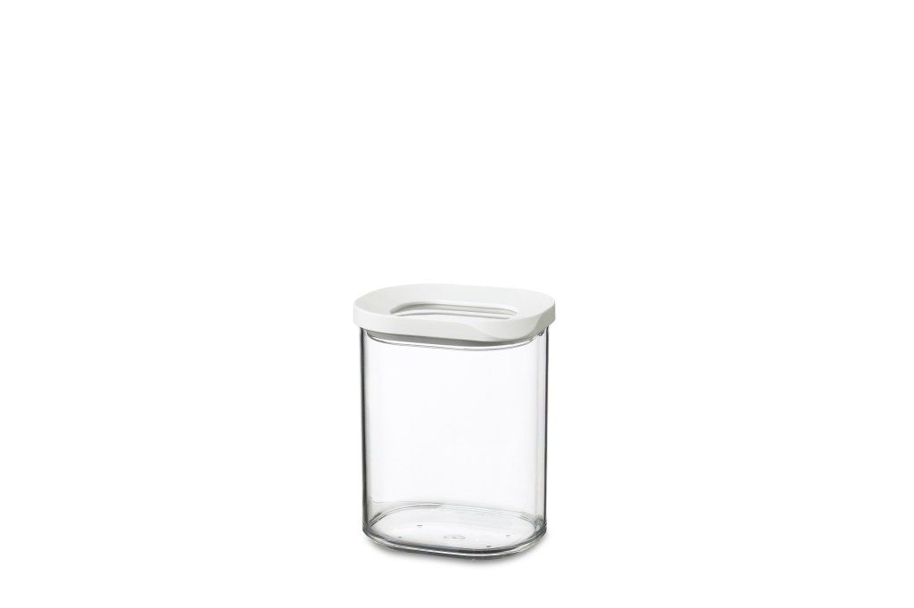 Mepal Modula Mini bewaarbussen transparant, wit 0,4 liter