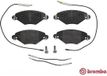 BREMBO Remblokkenset P61071
