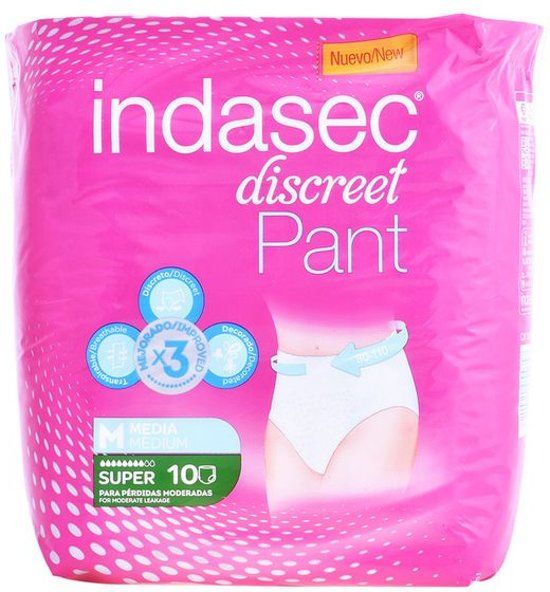 Indasec Pant / 10 uds / Vrouw