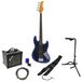 Sire Marcus Miller V3 New Gen 4-String Midnight Blue Burst guitare basse électrique set de démarrage