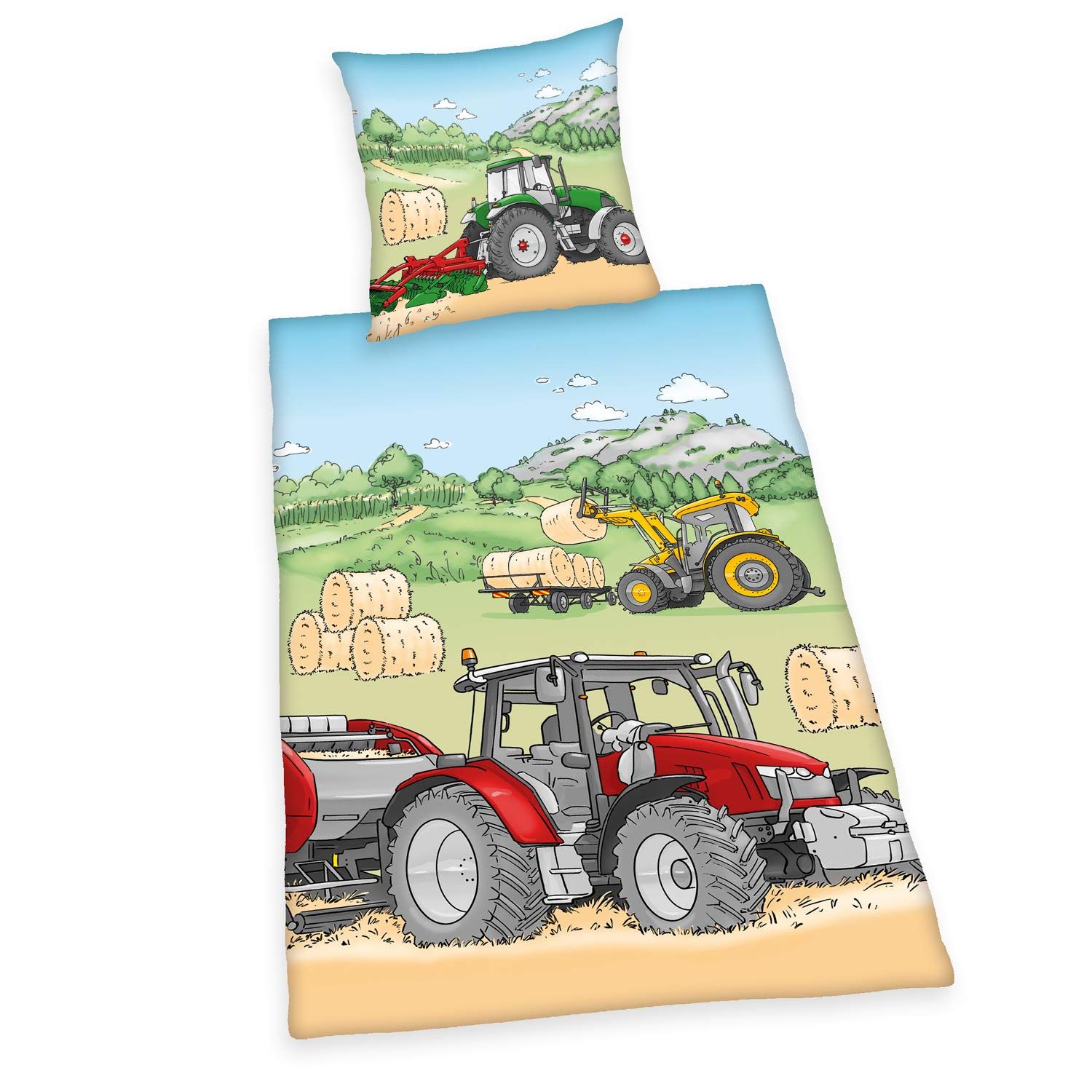 HERDING Beddengoed Tractor 135x200cm