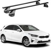 Menabo Barre de toit pour Kia Ceed 2018-2024, noir