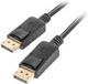 Lanberg Displayport Kabel Voor 4K-Monitor/Computer 1,8M V1 2 Zwart