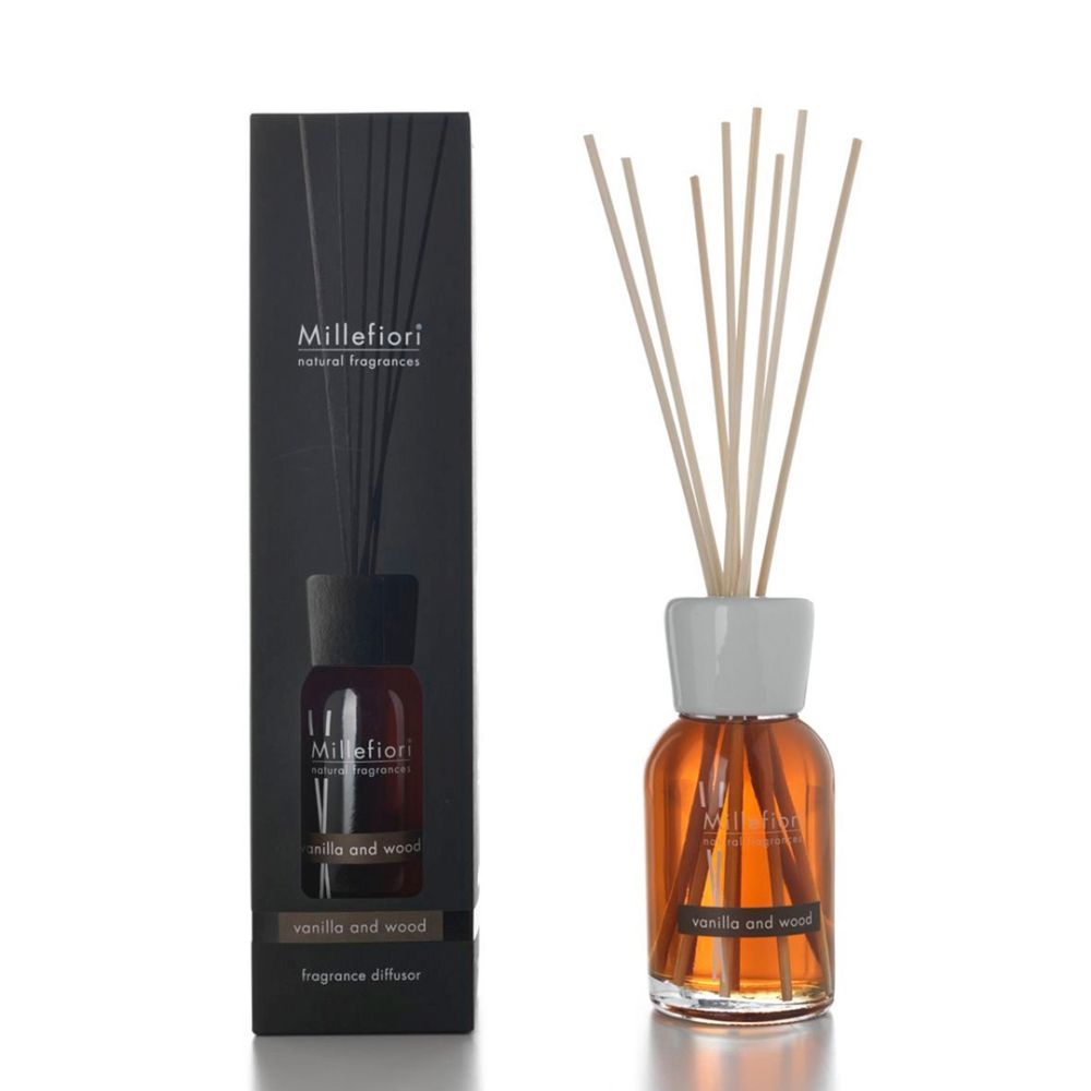 Millefiori Milano Stick Diffuser Vanilla & Wood - 250 ml
