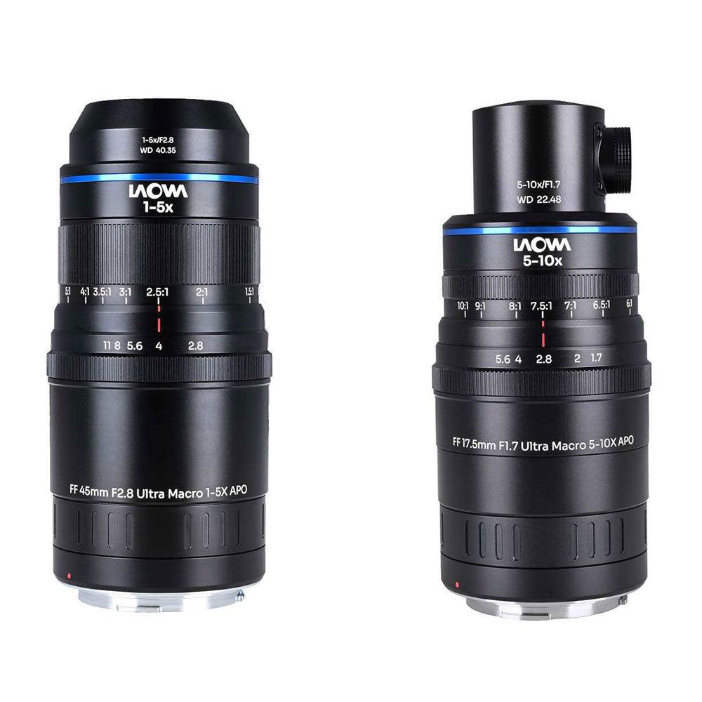Laowa Aksen 2-lens Bundel 45mm f/2.8 + 17.5mm f/1.7 (Coax Ill) Canon RF-mount