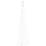VidaXL Lichtkegel decoratief LED 90 cm Acryl Koudwit