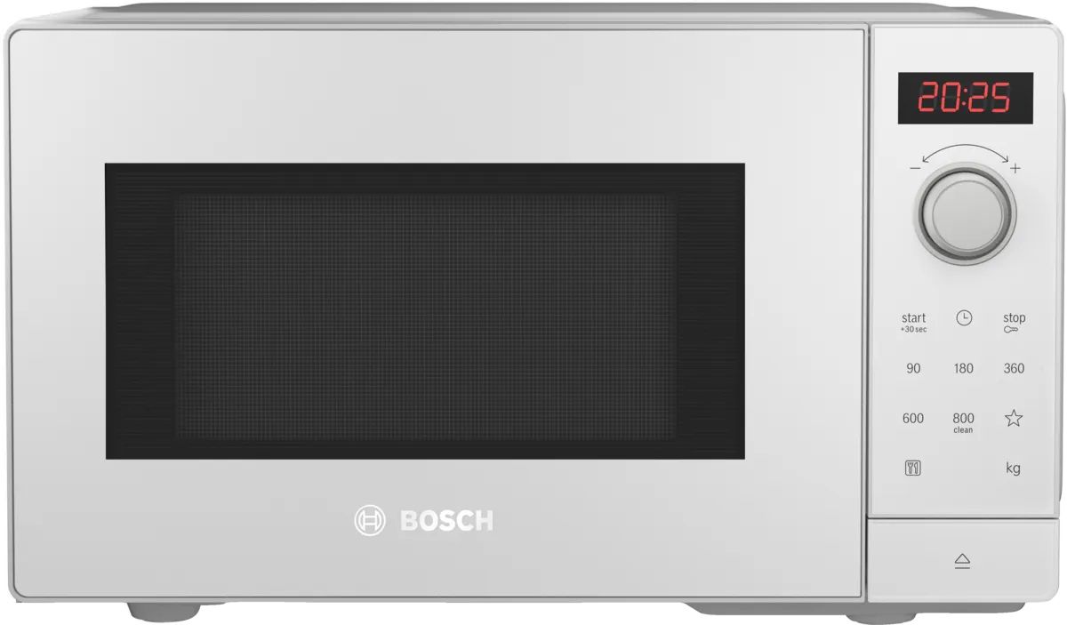 Bosch Serie 2 FFL023MW0 Solo Microwave - 20L, 800W, White