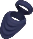 CalExotics Viceroy Perineum Dual Ring - Blauw
