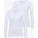 Basic shirt met ronde hals – set van 2