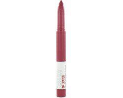 Maybelline SuperStay Ink Crayon Matte Lipstick - 25 Stay Exceptional - Violet - 14g
