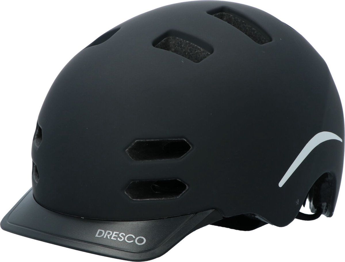 Dresco Fietshelm Urban Pedelec Large 58-61cm Zwart