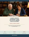 Large-Print Memory Care Activity Book for Seniors: Sports & Sports Legends