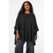 Zizzi Gebreide Vest Plus Size - Grijs