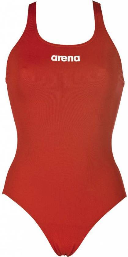 Arena Solid Swim Pro Badpak Dames rood Maat DE 40 / US 36