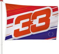 Max 33 Vlag - 100 x 150 cm - Polyester