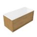 Saniclass Badkamermeubelset - 100cm - Mat Eiken Natural