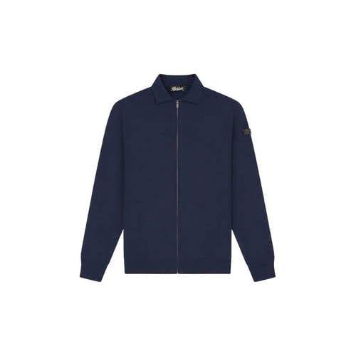 Malelions Sweatvest Donkerblauw
