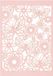 Creotime Patroonkarton 10,5 x 14,8 cm 10 pièces Rose