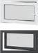 vidaXL Kelderraam RISOR Wit 100 x 60 cm