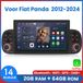 Merkloos Awesafe Autoradio - Geschikt Voor Fiat Panda 2012 t/m 2024 - 7 inch IPS Scherm - Draadloos Apple CarPlay & Android Auto - Ram 2GB + Rom 64GB - GPS Navigatie Bluetooth WIFI - Radio Scherm - Navigatiesysteem Auto