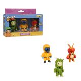Bizak Stumble Guys 64113003-5 Actiefiguren, 8 cm, set Boxing Roo