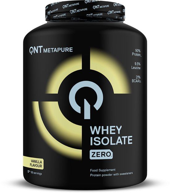 Qnt Zero Carb Metapure - 2000g - Vanilla