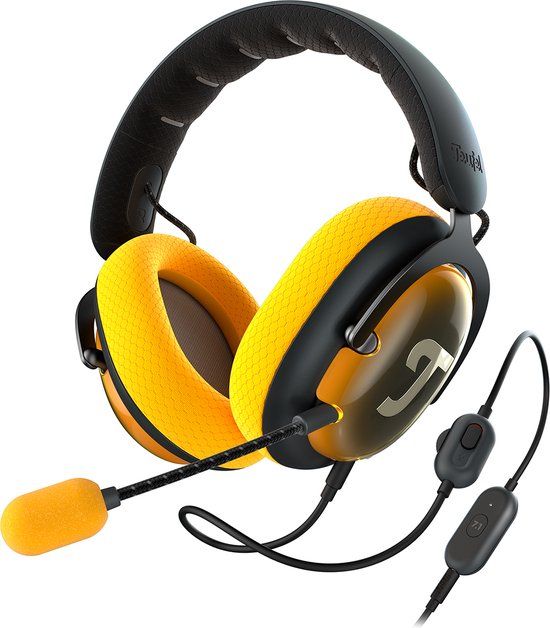 Teufel ZOLA - Bedrade over-ear gaming headset - Home-office - 7.1 binaurale surround sound - donkergrijs Golden Amber