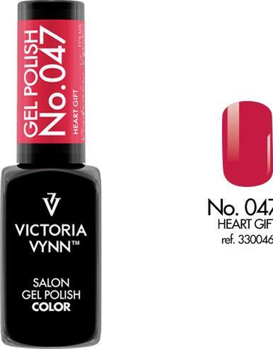 VICTORIA VYNN™ Gellak Gel Nagellak - Salon Gel Polish Color 047 - 8 ml. - Heart Gift