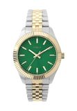Timex Timex Legacy Kwarts Analoog Horloge Twee Toon Case: 100% Stainless Steel | Armband: 100% Stainless Steel 36 mm TW2W87400AJ
