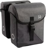 WILLEX Dubbele fietstas Bagagetas 800 - 33L Grijs/Zwart