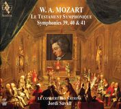 PIAS Nederland AliaVox Le Concert Des Nations Jordi Savall - Le Testament Symphonique Sym. 39-40 (2 SACD)