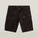 G-Star Rovic Zip Regular Short Heren Korte Broeken W32 dk black