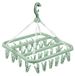 Étendage suspendu - Pivotant - 32 pinces - Étendoir pliable - Pour camping et buanderie