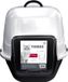M PETS Kattentoilet Thebes XXL, 62x53x58 cm, zwart en wit, afgesloten kattenbak