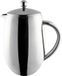 Café Olé BFD Cafetière, 18/10 roestvrijstalen dubbelwandige behuizing en gaasfilter, spiegelafwerking, 1000 ml (8 espressokopjes of 4 mokken)