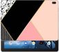 B2Ctelecom Lenovo Tab E10 Back Cover Zwart Roze Vormen