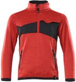 Mascot Accelerate trui polaire pour enfants 18903-316 - rouge signal/noir - 164