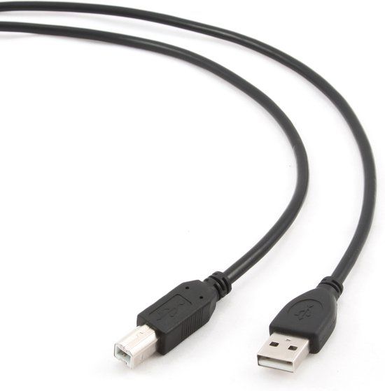 Cablexpert CCP-USB2-AMBM-15 Printerkabel USB 2.0 A naar B 4.5m Zwart