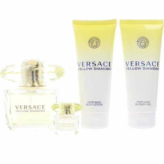 Versace Yellow Diamond Parfumset voor Dames 3 Onderdelen