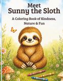 Meet Sunny the Sloth: A Coloring Book of Kindness, Nature & Fun