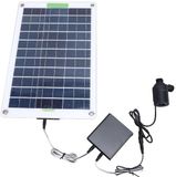 BeiJingLiangPinJiaZuoKeJiWenHuaFaZhanYouXianGongSi Pompe solaire 12V, 100W, adapté pour bain d'oiseau et étang