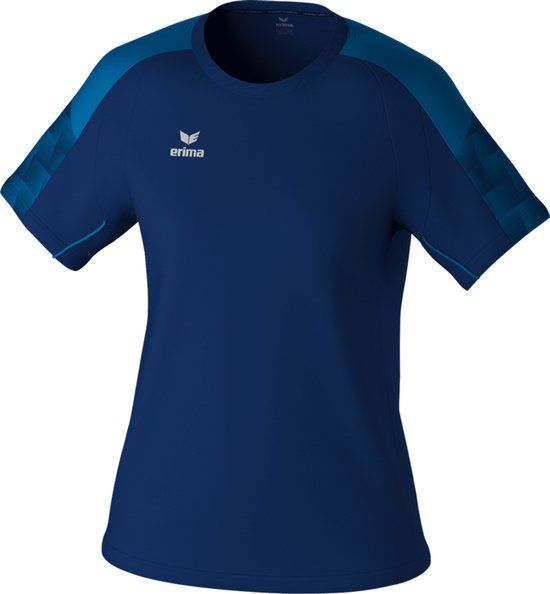 Erima Evo Star T-Shirt Dames - Marine / Mykonos - Maat 36