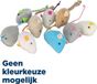 Trixie kattenspeelgoed muis pluche met catnip 5 cm 90 st